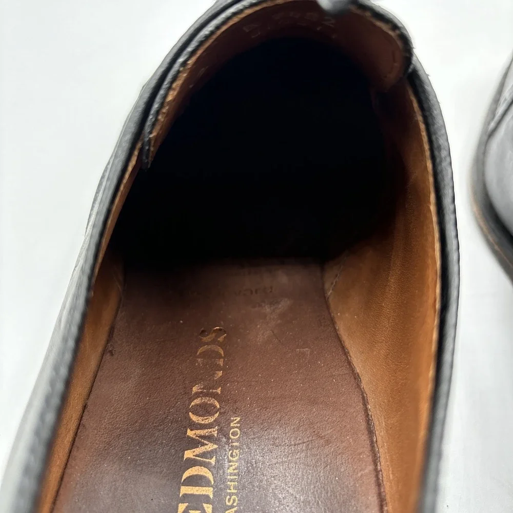 Allen Edmonds BOULEVARD Men's Size 12 B‎ Leather Cap Toe Dress Shoe Black 7482